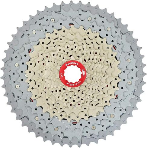 SunRace CSMZ903 11-51T 12 Speed Wide Ratio Cassette, Silver, ST1910 in Saudi Arabia