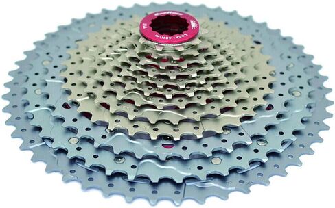 SunRace CSMZ903 11-51T 12 Speed Wide Ratio Cassette, Silver, ST1910 in Saudi Arabia