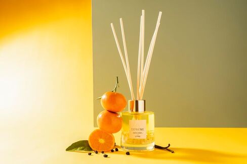 Floret Scent, Rose Quartz Crystal Infused Reed Diffuser, 3.4 FL OZ in Saudi Arabia