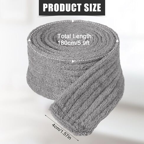 Robe Belt Replacement, 71in x 1.6in Unisex Bathrobe Belt Replacement Terry Cloth Hotel Bathrobe Waist Belt Soft Pajamas Belt in Saudi Arabia