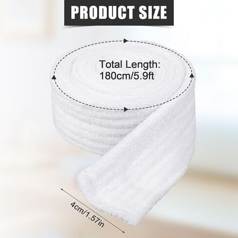 Robe Belt Replacement, 71in x 1.6in Unisex Bathrobe Belt Replacement Terry Cloth Hotel Bathrobe Waist Belt Soft Pajamas Belt in Saudi Arabia