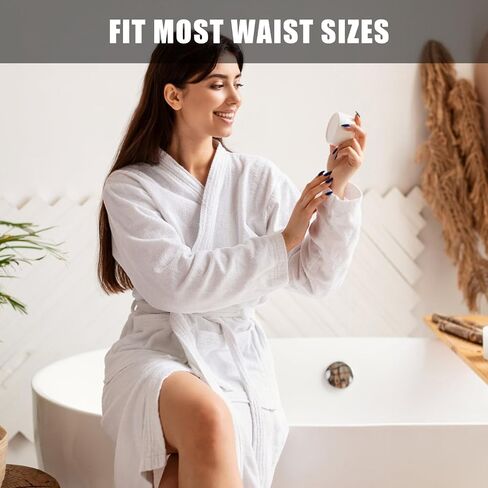 Robe Belt Replacement, 71in x 1.6in Unisex Bathrobe Belt Replacement Terry Cloth Hotel Bathrobe Waist Belt Soft Pajamas Belt in Saudi Arabia