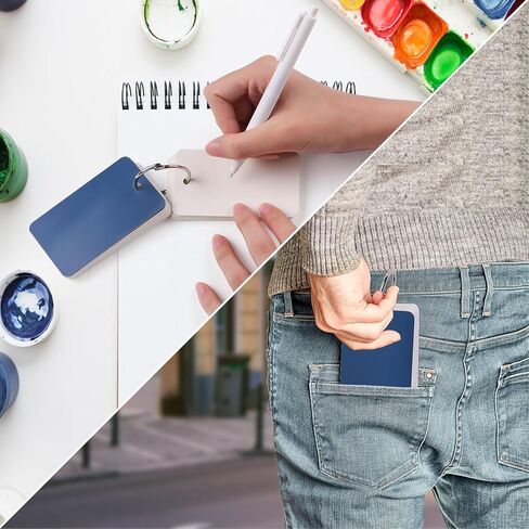 400 قطعة من بطاقات الفلاش الفارغة، وبطاقات الفهرسة مع حلقة مجلدة، وبطاقات الدراسة، وبطاقات الملاحظات، وبطاقات العمل للإشارة المرجعية للمدرسة، وبطاقات وصفات الذاكرة، وبطاقات الألعاب (2 × 3.5 بوصة) in Kuwait