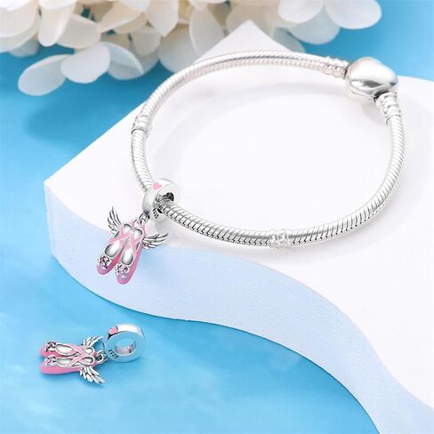 Parmuz 925 Sterling Silver Charms for Bracelets and Necklaces Gold Cross Butterfly Star Moon Cute Cat Dog Evil Eye Lucky Bracelet Beads Aesthetic Peandant for woman in Saudi Arabia