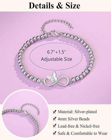 UPROMI هدايا التخرج للصف الخامس/الثامن للفتيات فئة 2024 هدايا التخرج سوار الفراشة in Kuwait