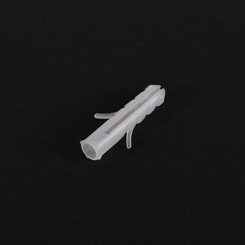 Uxcell 5x25mm البلاستيك توسيع أنبوب البراغي العمود الإطار المثبتات الأبيض 50pcs in Saudi Arabia