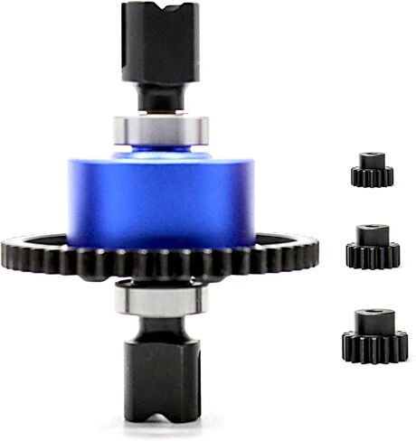Mesimsple 50T Differential & 15T 17T 21T Pinion Gear for Arrma 1/7 Felony Limitless Infraction 6s Diff Gear 1/8 Kraton Outcast Notorious Typhon 6S Upgrades Part Red in Saudi Arabia