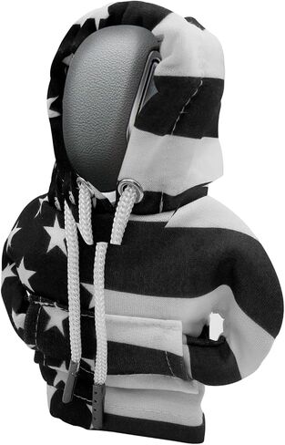WINUERK Car Gear Shift Knob Cover, Interior Accessories Stick Shift Cover, Mini Shark Gear Stick Car Shifter Hoodie, Mini Hoodie Auto Shifter Stick Protector Cover for Most Car in Saudi Arabia