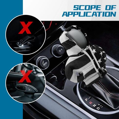 WINUERK Car Gear Shift Knob Cover, Interior Accessories Stick Shift Cover, Mini Shark Gear Stick Car Shifter Hoodie, Mini Hoodie Auto Shifter Stick Protector Cover for Most Car in Saudi Arabia