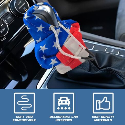 WINUERK Car Gear Shift Knob Cover, Interior Accessories Stick Shift Cover, Mini Shark Gear Stick Car Shifter Hoodie, Mini Hoodie Auto Shifter Stick Protector Cover for Most Car in Saudi Arabia