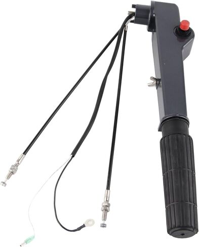 Acouto محرك خارجي محرك التوجيه الحارث الذراع سبائك الألومنيوم مقبض لياماها السفينة محرك خارجي 15HP 18HP، الحارث التصيد المحرك تمديد مقبض عدة الملحقات in Kuwait