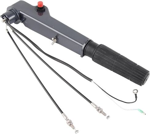 Acouto محرك خارجي محرك التوجيه الحارث الذراع سبائك الألومنيوم مقبض لياماها السفينة محرك خارجي 15HP 18HP، الحارث التصيد المحرك تمديد مقبض عدة الملحقات in Kuwait