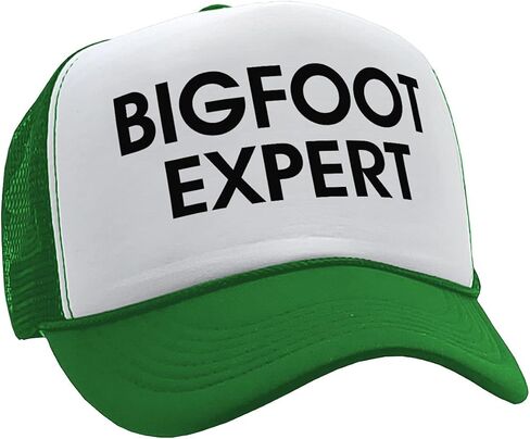 The Goozler - Bigfoot Expert - Sasquatch Squatchin Hunter - قبعة سائق الشاحنة ذات الطراز القديم in Kuwait