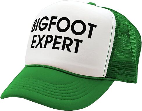 The Goozler - Bigfoot Expert - Sasquatch Squatchin Hunter - قبعة سائق الشاحنة ذات الطراز القديم in Kuwait