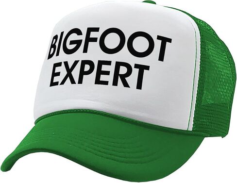 The Goozler - Bigfoot Expert - Sasquatch Squatchin Hunter - قبعة سائق الشاحنة ذات الطراز القديم in Kuwait