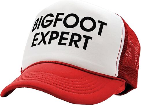 The Goozler - Bigfoot Expert - Sasquatch Squatchin Hunter - قبعة سائق الشاحنة ذات الطراز القديم in Kuwait