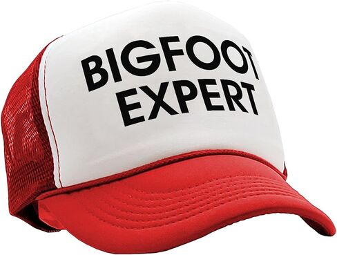 The Goozler - Bigfoot Expert - Sasquatch Squatchin Hunter - قبعة سائق الشاحنة ذات الطراز القديم in Kuwait