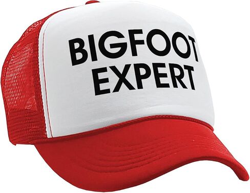 The Goozler - Bigfoot Expert - Sasquatch Squatchin Hunter - قبعة سائق الشاحنة ذات الطراز القديم in Kuwait