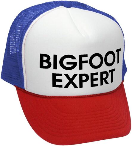The Goozler - Bigfoot Expert - Sasquatch Squatchin Hunter - قبعة سائق الشاحنة ذات الطراز القديم in Kuwait