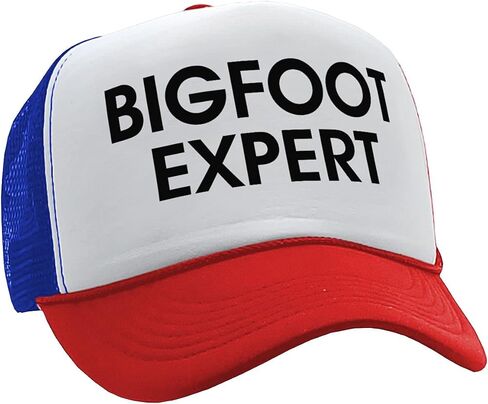 The Goozler - Bigfoot Expert - Sasquatch Squatchin Hunter - قبعة سائق الشاحنة ذات الطراز القديم in Kuwait