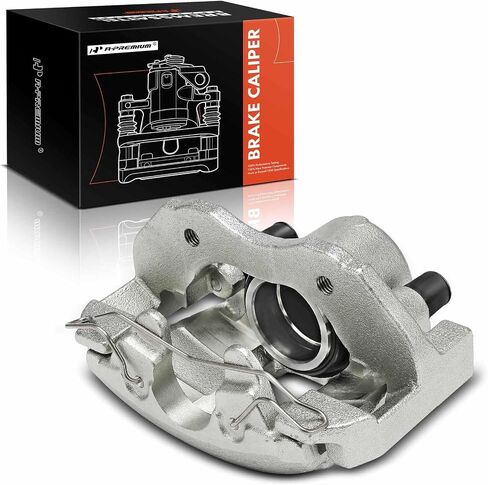 مجموعة فرجار قرص الفرامل A-Premium مع دعامة متوافقة مع موديلات مختارة من Ford - Focus 2004 2005 2006 2007 - جانب السائق الأيسر الأمامي in Saudi Arabia