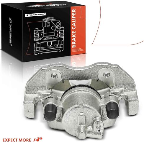 مجموعة فرجار قرص الفرامل A-Premium مع دعامة متوافقة مع موديلات مختارة من Ford - Focus 2004 2005 2006 2007 - جانب السائق الأيسر الأمامي in Saudi Arabia