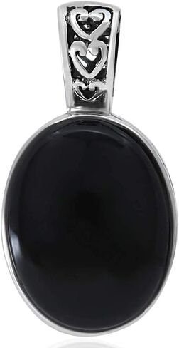VY JEWELRY TURQUOISE OR ONYX - قلادات من الفضة الإسترليني 925 من حجر الفيروز أو العقيق الأسود - صنع في تايلاند in Kuwait