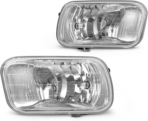 استبدال مجموعة مصابيح الضباب WEZEMLIGHT لـ 2009-2012 دودج رام 1500 2010-2018 دودج رام 2500 3500 شاحنة بيك اب مع مصابيح هالوجين H10 12 فولت 42 وات - زوج واحد in Kuwait