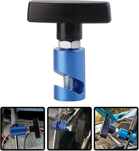 XINLIYA مشبك دعم رفع السيارة، مشابك تثبيت غطاء محرك السيارة مع قلب نحاسي، مثبت سدادة دعامة الصدمات لغطاء السيارة، أدوات قياس فجوة قابس الشرارة، عالمية لمعظم المركبات (أحمر) in Kuwait