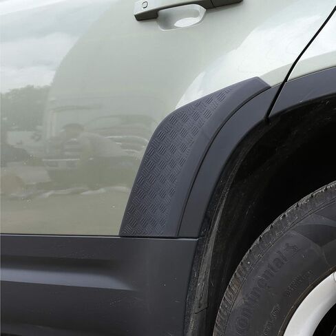 مجموعة غطاء حماية مضاد للخدش من CHEYA ABS باللون الأسود لملحقات Land Rover Defender 110 2020 (حارس الباب الخلفي) in Saudi Arabia