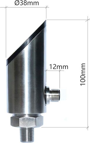 مقياس الضغط الرقمي XZT 10000PSI، جهاز التحكم في الضغط، مفتاح الضغط مع موصل NPT1/4، الطاقة 24VDC (10000PSI) in Kuwait