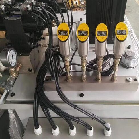 مقياس الضغط الرقمي XZT 10000PSI، جهاز التحكم في الضغط، مفتاح الضغط مع موصل NPT1/4، الطاقة 24VDC (10000PSI) in Kuwait