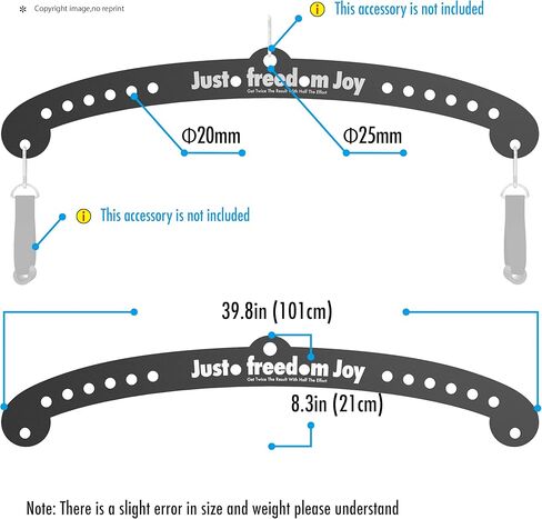 JFJ Home Gym Fitness Spreader Bar, Multi-Grip Wide LAT Pull Down Bar, LAT Pulldown Attachments Long Bar for Cable Pulley System Machine in Kuwait