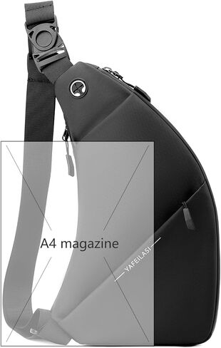 PEAKINGTECH Sling Bag Small Crossbody Backpack: Anti Theft Travel Bag Front Back in Saudi Arabia
