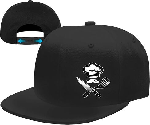 قبعات Snapback للرجال قبعات مسطحة ذات حافة متقاطعة للرجال قبعة بيسبول سوداء مناسبة للرجال قبعة رائعة in Saudi Arabia