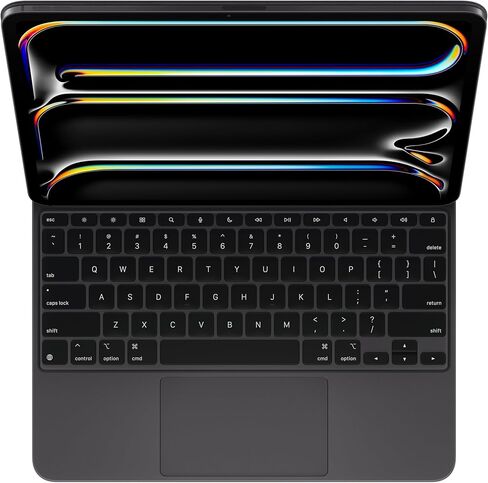 Apple iPad Magic Keyboard Case for iPad Pro 13-inch (M4), Great Typing Experience, Built-in Trackpad, Function Row, US English - Black in Saudi Arabia