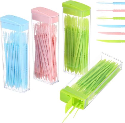 أعواد أسنان بلاستيكية ذات طرفين من روزنيس للعناية بالفم، 200 قطعة in Kuwait