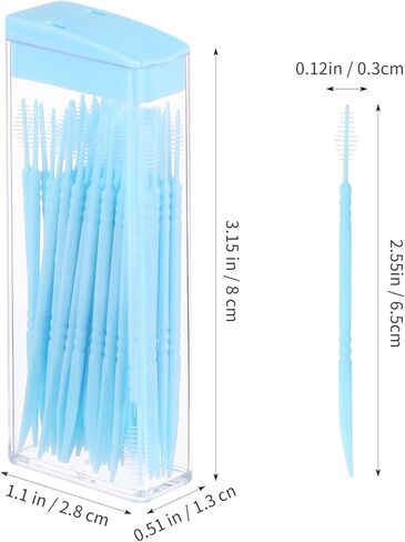 أعواد أسنان بلاستيكية ذات طرفين من روزنيس للعناية بالفم، 200 قطعة in Kuwait
