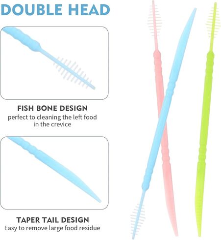 أعواد أسنان بلاستيكية ذات طرفين من روزنيس للعناية بالفم، 200 قطعة in Kuwait