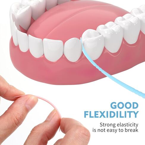 أعواد أسنان بلاستيكية ذات طرفين من روزنيس للعناية بالفم، 200 قطعة in Kuwait