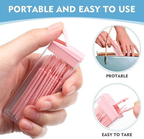 أعواد أسنان بلاستيكية ذات طرفين من روزنيس للعناية بالفم، 200 قطعة in Kuwait