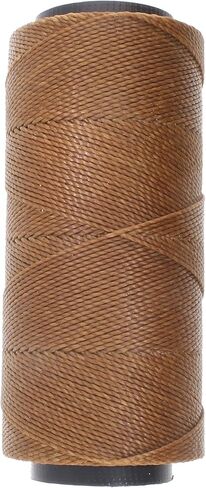The Beadsmith Knot It Waxed Polyester Cord, 1mm Diameter, 144 Meter Spool (472 feet) (Coffee) in Saudi Arabia