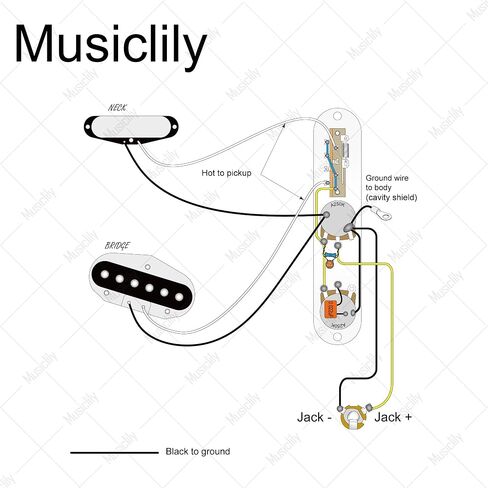 Musiclily Pro سلكي قياسي Tele Pickguard ولوحة تحكم محملة مع التقاطات Artec Alnico 5 مغناطيس للجيتار الكهربائي على طراز TL، 3 طبقات باللون الأبيض in Saudi Arabia
