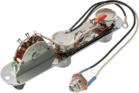 Musiclily Pro سلكي قياسي Tele Pickguard ولوحة تحكم محملة مع التقاطات Artec Alnico 5 مغناطيس للجيتار الكهربائي على طراز TL، 3 طبقات باللون الأبيض in Saudi Arabia