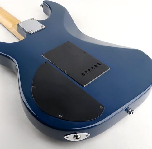 جيتار بيك جارد محمل مع قطعتين من التقاطات السكك الحديدية المزدوجة ولوحة خلفية ومسامير من البلاستيك الأسود in Kuwait