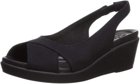 Crocs Women's Leigh Ann Slingback Wedge Sandal in Saudi Arabia