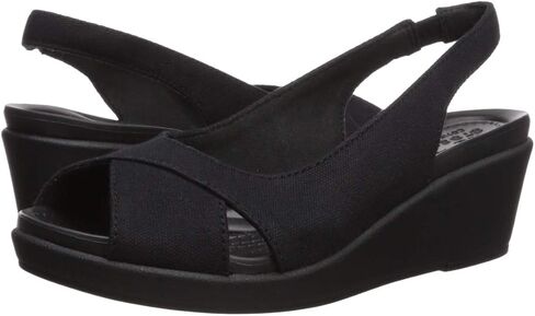 Crocs Women's Leigh Ann Slingback Wedge Sandal in Saudi Arabia