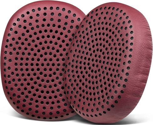 استبدال وسائد الأذن SOULWIT لسماعات Skullcandy Riff، Riff2 السلكية/اللاسلكية فوق الأذن، وسائد الأذن مع جلد أكثر نعومة، رغوة عازلة للضوضاء (أسود) in Kuwait
