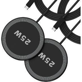 25W Magnetic Portable Fast Wireless Charging Pad for Apple iPhone Series in Kuwait