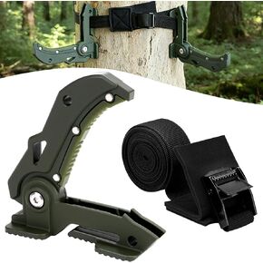 Hunting Bow Hanger Hook,Saddle Treestand Bow Hanger with Strap in Kuwait